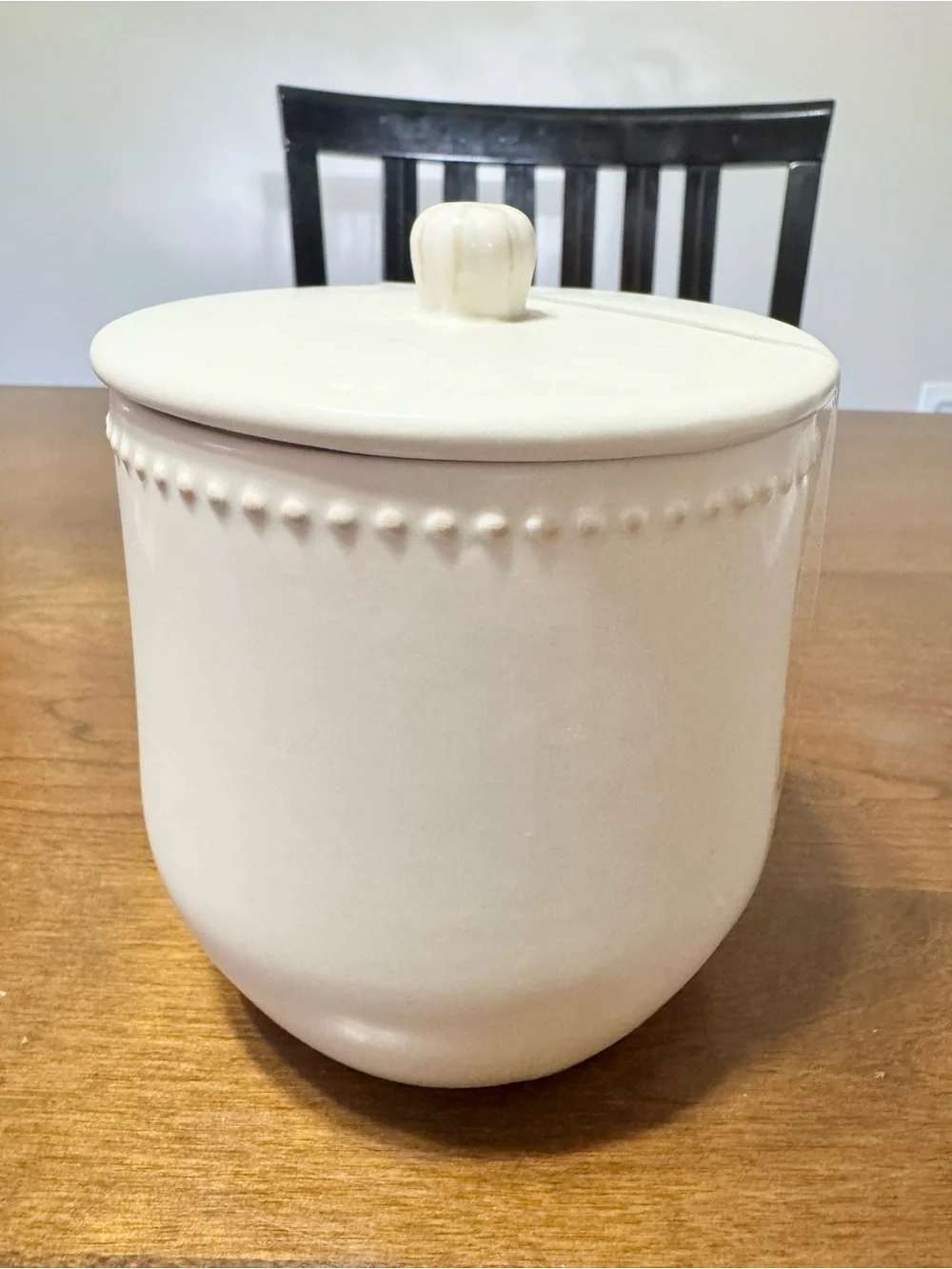 New Target Bullseye playground Pumpkin Ceramic Canister